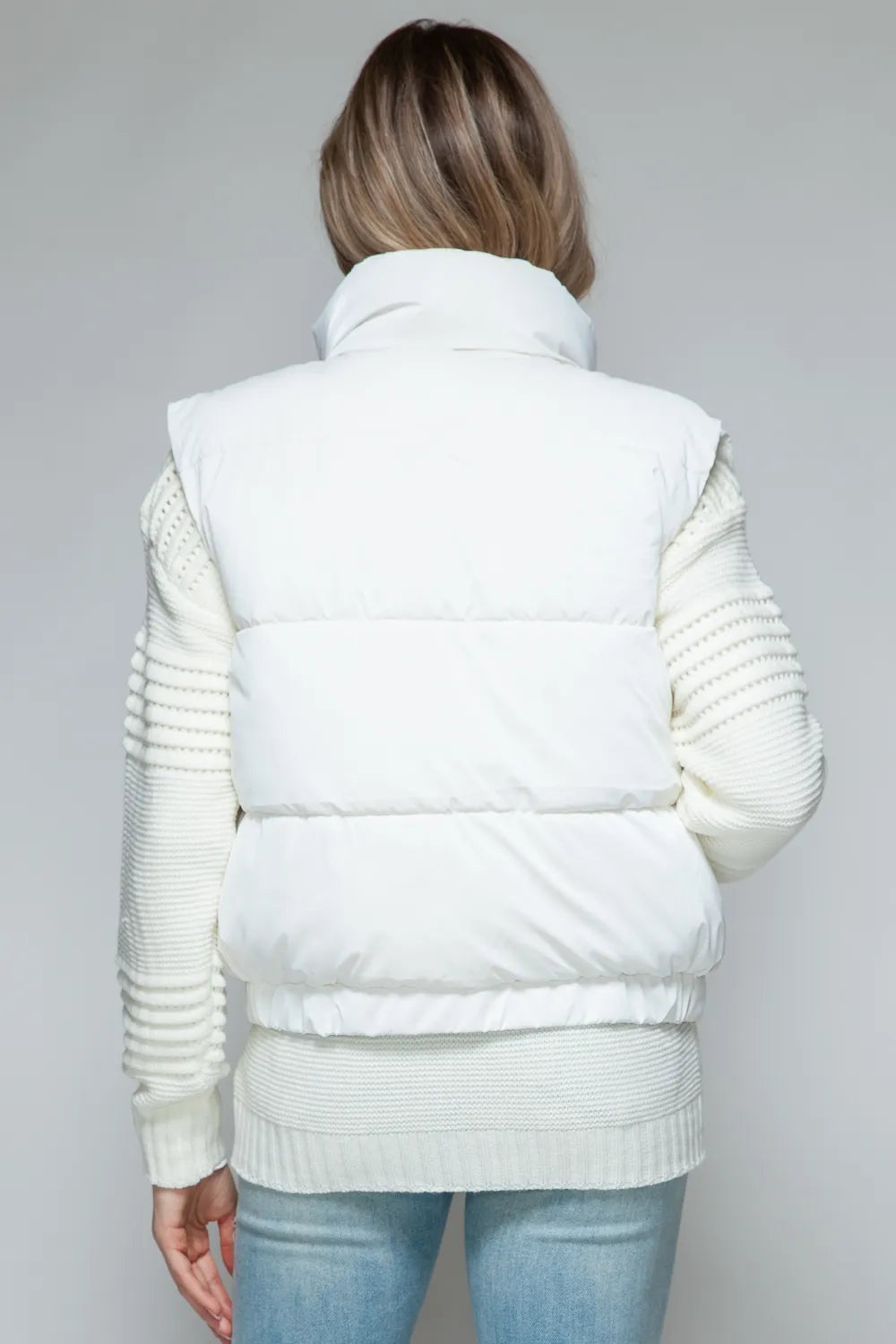 Snobbish Fine Fur Lining Quilted Vest | Vest Jackets Daverri Fashions