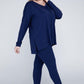 Zenana Plus Size Buttery Soft Loungewear Set Pants Sets