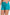 Zenana High Waist Denim Shorts Lt Teal M Shorts