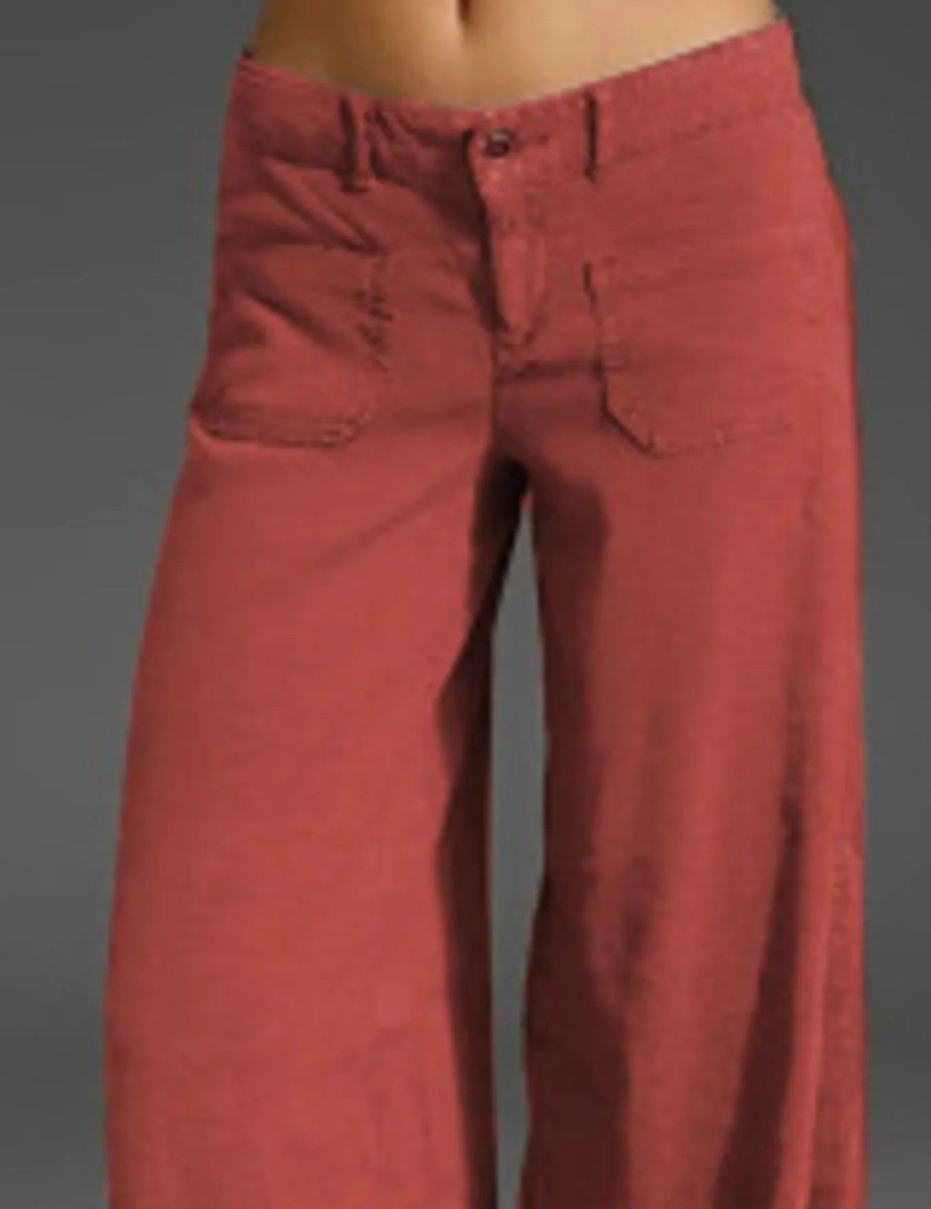 Full Size Wide Leg Jeans with Pockets Plus Size | Jeans Daverri Fashions