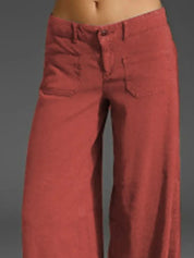 Full Size Wide Leg Jeans with Pockets Plus Size | Jeans Daverri Fashions