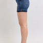 Judy Blue High Waist Tummy Control Destroy Release Hem Denim Shorts
