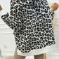 Leopard Dropped Shoulder Hoodie - DAVERRI FASHIONS