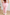 High Rise Pink Denim Joggers Denim Joggers