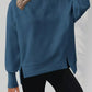 Daverri Fashions Casual Loose Side Slit Sweatshirt - DAVERRI FASHIONS