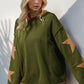 Double Take Star Patched Long Sleeve Sweatshirt - DAVERRI FASHIONS