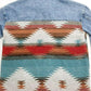 Printed Botton Down Long Sleeve Denim Jacket - DAVERRI FASHIONS
