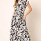 Mittoshop Tropical Print Top and Skirt Set Outfit Sets