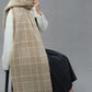 Fringe Plaid Thermal Scarf - DAVERRI FASHIONS