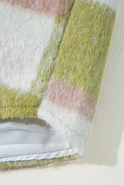 Pocketed Plaid Collared Neck Shacket | Shackets Daverri Fashions