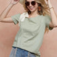 BiBi Tied Ribbon One Shoulder Short Sleeve T-Shirt - DAVERRI FASHIONS