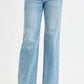 RISEN Full Size Low Rise Ankle Boyfriend Distressed Jeans Plus Size MEDIUM Jeans