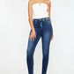 Kancan Full Size High Rise Ankle Skinny Jeans - DAVERRI FASHIONS