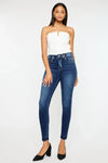 Kancan Full Size High Rise Ankle Skinny Jeans - DAVERRI FASHIONS