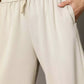 Umgee Elastic Drawstring Waistband Wide Leg Pants - DAVERRI FASHIONS