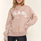 And The Why Washed Milano Pullover Sweatshirt