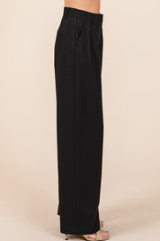 Mittoshop Pintuck Detail High Rise Pants