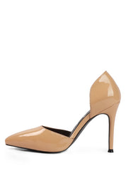Candy Cane Patent Pu Slip On Stiletto Heels | Heels Daverri Fashions