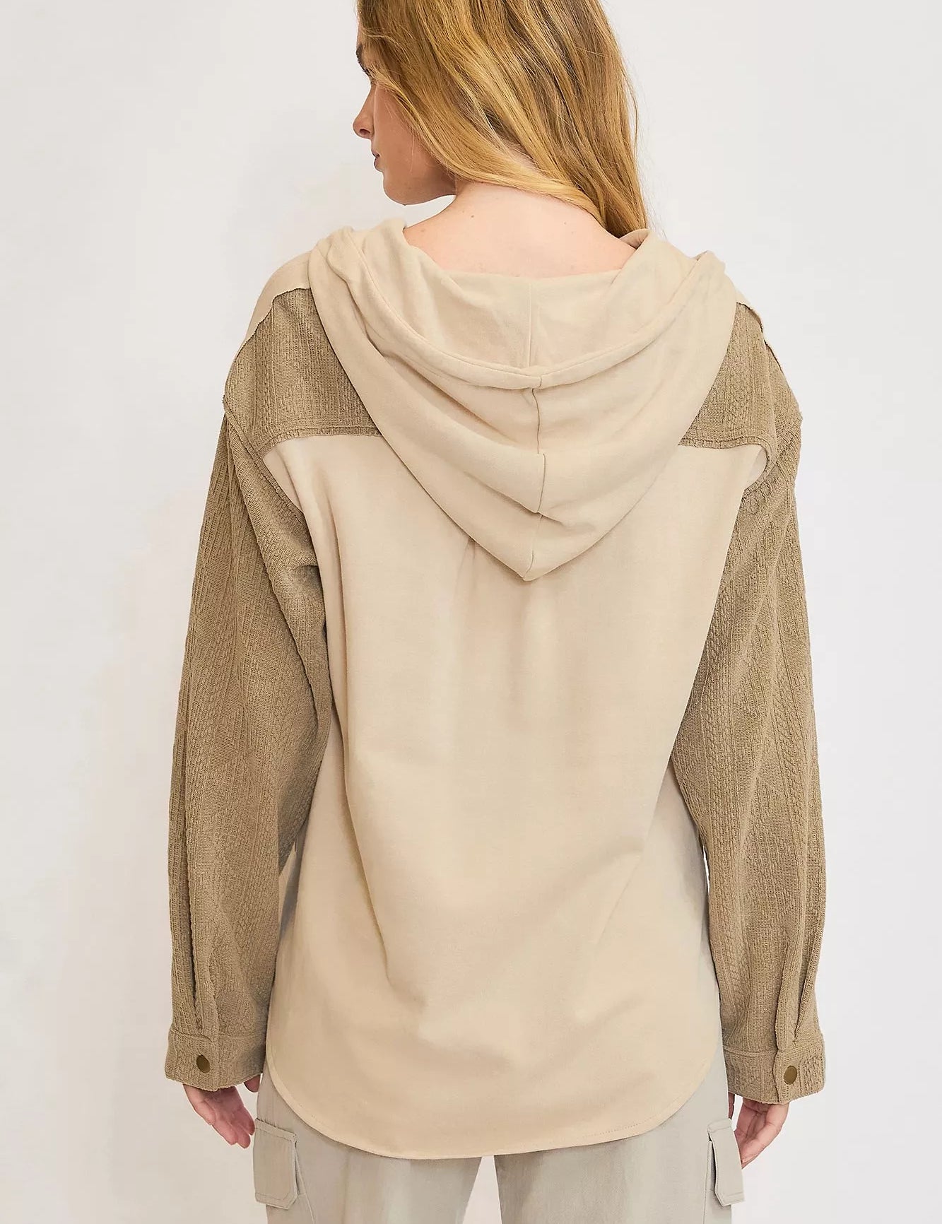 Umgee Washed French Terry Shacket | Daverri Fashions