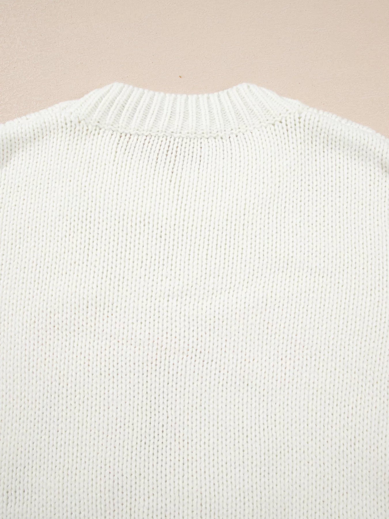 Embroidered Bow Boots Graphic Drop Shoulder Sweater | Sweaters Daverri Fashions