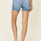 Judy Blue Full Size High Waist Rhinestone Decor Denim Shorts Shorts