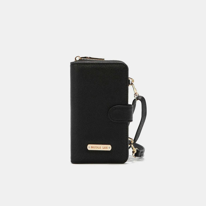 Nicole Lee USA 2 Piece Phone Case Crossbody Wallet Wallets