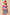 SO ME Multi Color Stripe Loose Fit Cap Sleeve Sweater Top BLUSH PINK LILAC