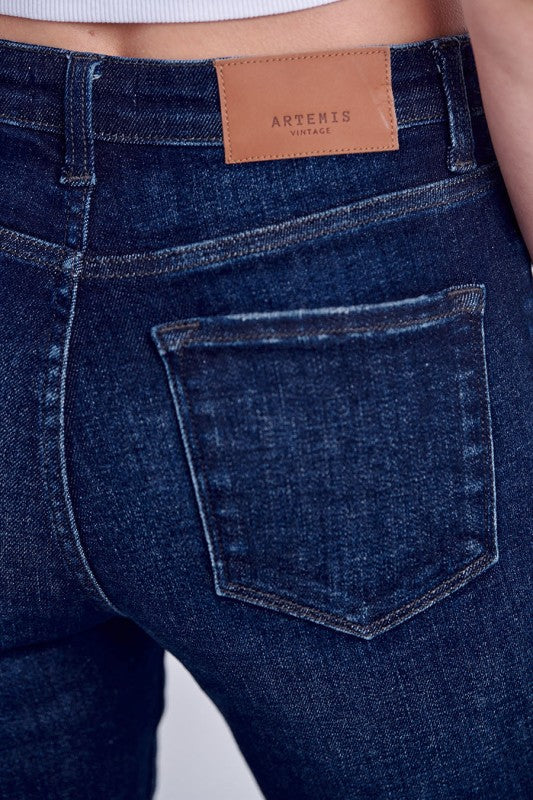 Artemis Vintage High Rise Full Length Skinny Jeans | Jeans Daverri Fashions