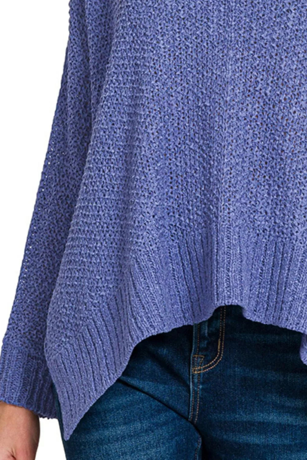 Zenana Dolman Sleeve V-Neck Sweater | Sweaters Daverri Fashions