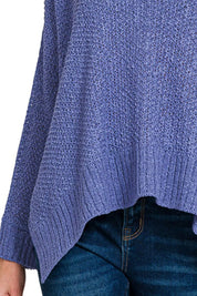 Zenana Dolman Sleeve V-Neck Sweater | Sweaters Daverri Fashions
