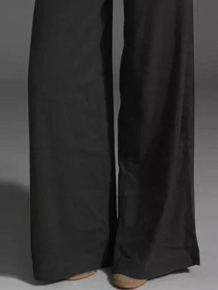 Full Size Wide Leg Jeans with Pockets Plus Size | Jeans Daverri Fashions