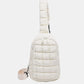 Quilted Nylon Crossbody Bag - DAVERRI FASHIONS