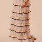SO ME Layered Ruffled Tulle Maxi Skirt Maxi Skirts