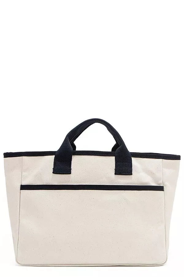 Canvas Tote Bag | Handbags Daverri Fashions