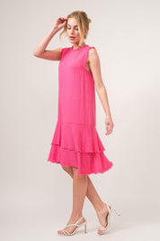 And The Why Washed Fringe Detail Tiered Dress | Daverri Fashions