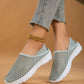 Breathable Mesh Slip-Ons - DAVERRI FASHIONS