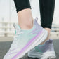 Gradient Colorful Breathable Athletic Sneakers - DAVERRI FASHIONS