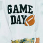 GAME DAY Round Neck Long Sleeve Sweatshirt - DAVERRI FASHIONS