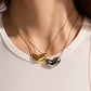 Heart Shape Pendant Necklace - DAVERRI FASHIONS