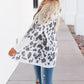 Printed Long Sleeve Cardigan - DAVERRI FASHIONS
