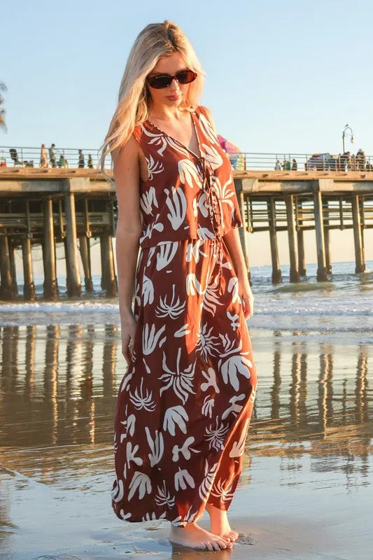 VERY J Printed Resort Midi Skirt | Skirts Daverri Fashions