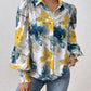 Daverri Fashions Floral Print Long Sleeve Shirt - DAVERRI FASHIONS