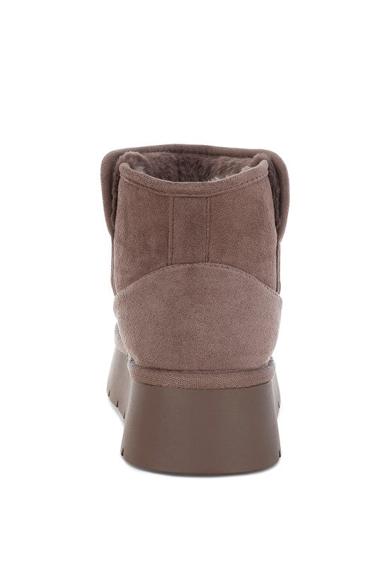 Holias Chunky Heeled Snow Boots | Boots Daverri Fashions