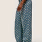 Daverri Polka Dot Wide Leg Jeans