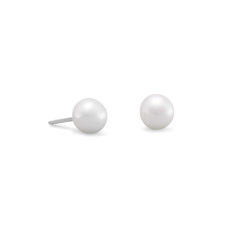 4mm-5mm Cultured Freshwater Pearl Stud Earrings Default Title Earrings