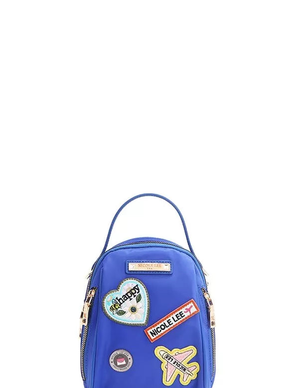 BLUE OS Color Patch Multi Bag | Handbags Daverri Fashions