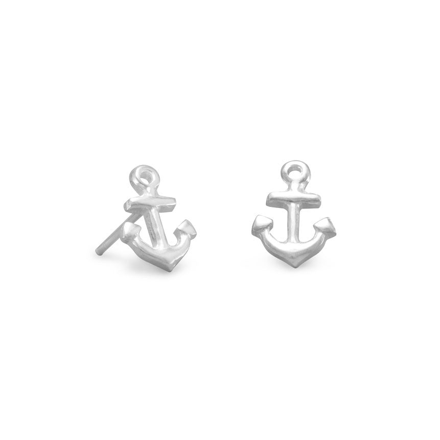 Anchor Stud Earrings Default Title Earrings