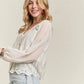 ADORA Button Down Embroidered Blouse Blouses
