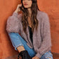 ADORA Fuzzy Sweater Cardigan SAND Cardigans