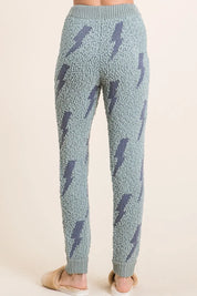 BiBi Cozy Soft Hairy Popcorn Sweater Pants | Pants Daverri Fashions